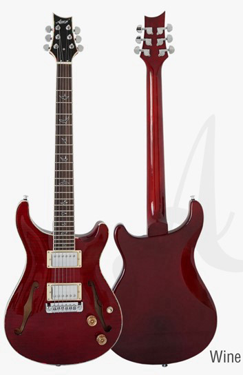 גיטרה חשמלית PRS סטייל Aiersi PRS-19RD