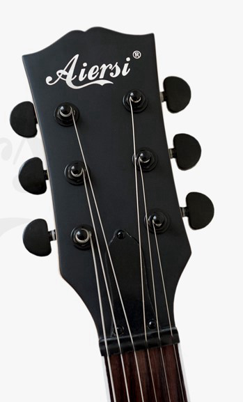 גיטרה חשמלית Aiersi Zebrawood Body SG2-ZB