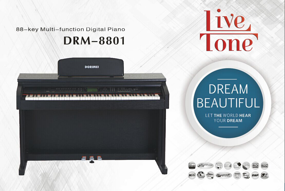 DRM-8801 פסנתר דיגיטלי