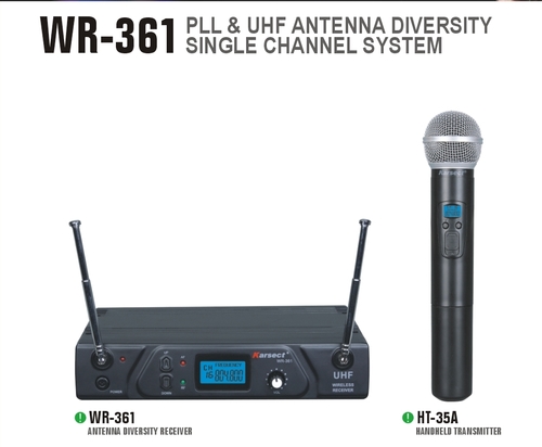 סט אלחוטי ידני תדרים משתנים KARSECT WR-361-HT-35A UHF
