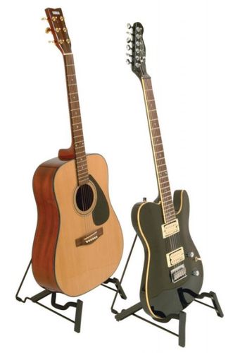 זוית נוספת On Stage GS765  Wire Folding Guitar Stand