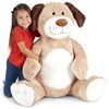 בובת פרווה כלב חיבוק ענקי בגובה 84 ס"מ
