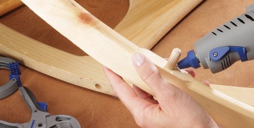 אקדח דבק חם ומהיר 195°C מקצועי DREMEL DL 940