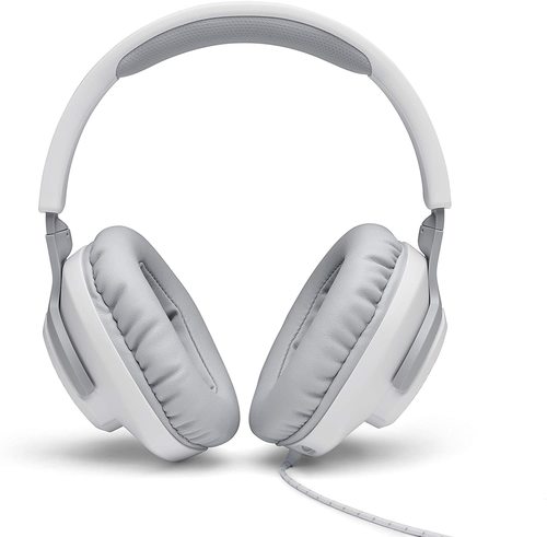 אוזניות ‏חוטיות JBL Quantum 100 לבן