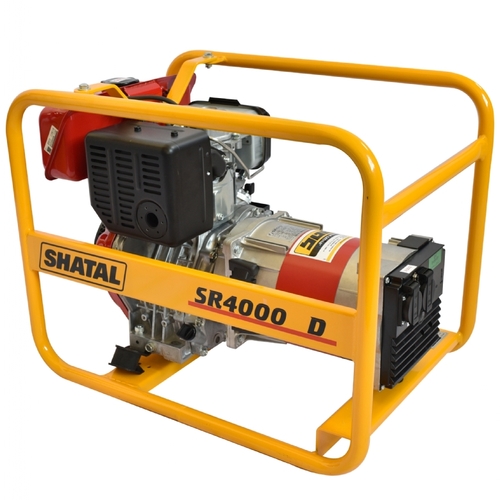 גנרטור 4000W, דיזל SR4000D, שטל