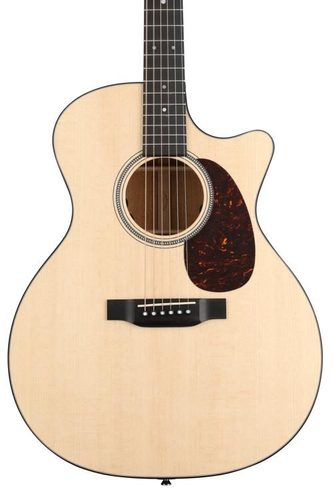 גיטרה אקוסטית מוגברת + נרתיק MARTIN GPC16E-02 Mahogany
