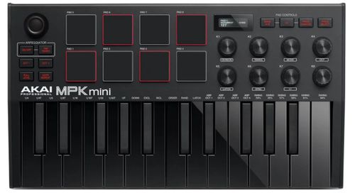 זוית נוספת Akai Professional MPK Mini mk3 black 