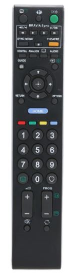 שלט תואם אוניברסלי לטלוויזיה סוני ברוויה SONY Bravia 