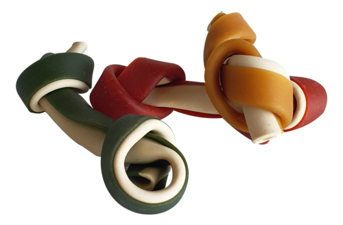 עצם דנטלית לכלב | 4-4.5 אינץ, מידה Knotted Bone -L  