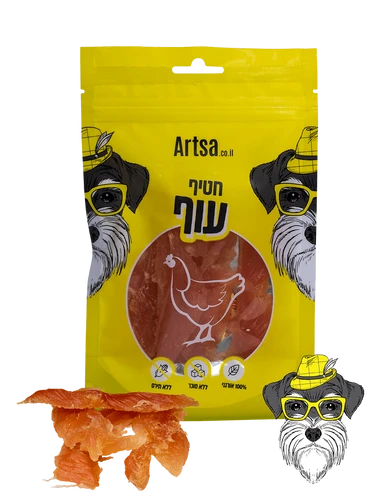 חטיף עוף לכלב