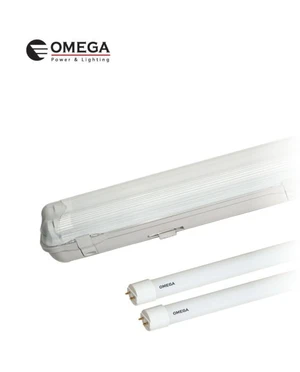 גוף תאורה מוגן מים LED T8 2X22W
