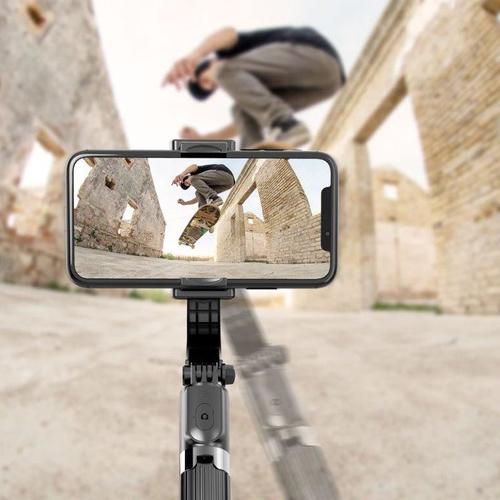 מייצב צילום גימבל לסמארטפון Gimbal משולב חצובה