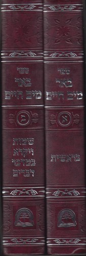 באר מיים חיים על התורה ב' כרכים