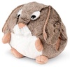 בובת חיבוק ומחמם ידים בקוטר 35 ס"מ - ארנב
