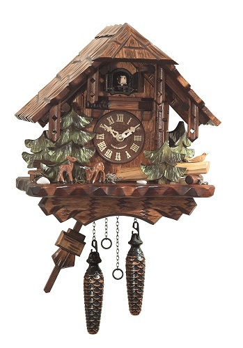 שעון קוקייה מכני 1 DAY