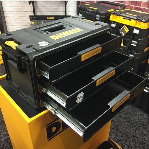 ארגז כלים מקצועי, 3 מגירות מסדרת TOUGH SYSTEM DEWALT DWST08330-1