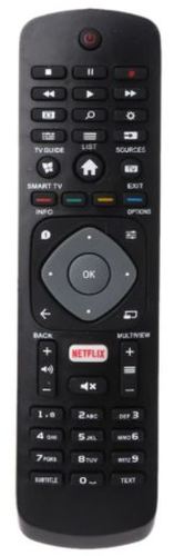 שלט מקורי PHILIPS אוניברסלי לטלויזיה חכמה פיליפס smart TV PH10NET NETFLIX