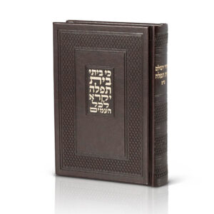 סידור בית תפילה השלם כריכה עור משוחזר כריכת PU