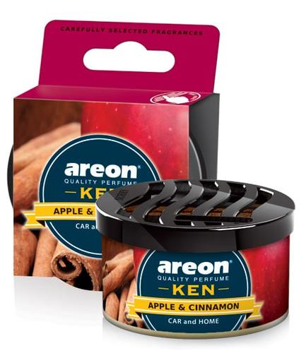 פחית ריח AREON -KEN- APPLE & KCINNAMON