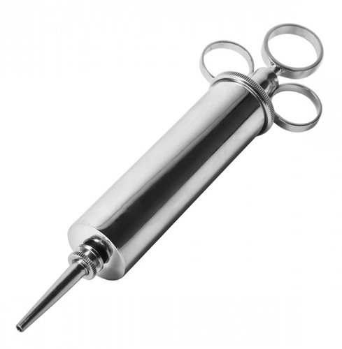 אקדח מזרק לחומר סיכה מנרוסטה  XR-Brands - The Grease Gun Stainless Steel Lube Launcher