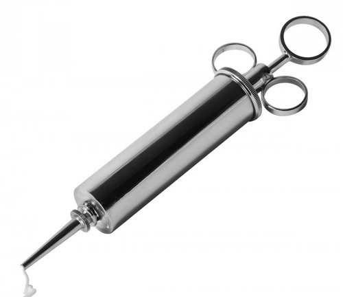 אקדח מזרק לחומר סיכה מנרוסטה  XR-Brands - The Grease Gun Stainless Steel Lube Launcher