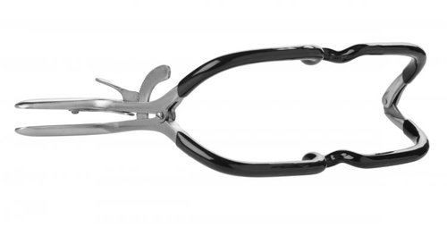 ג 'נינגס גאג מנירוסטה מצופה גומי XR-Brands -Rubber Coated Stainless Steel Jennings Gag