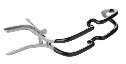 ג 'נינגס גאג מנירוסטה מצופה גומי XR-Brands -Rubber Coated Stainless Steel Jennings Gag