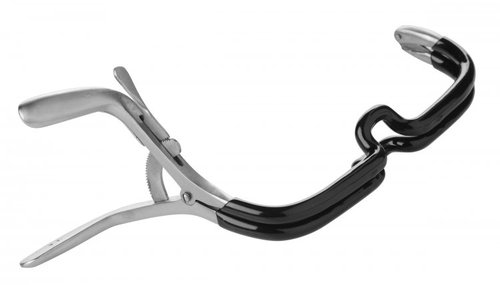 ג 'נינגס גאג מנירוסטה מצופה גומי XR-Brands -Rubber Coated Stainless Steel Jennings Gag