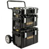 עגלת משא כוללת 3 ארגזים + 3 זרועות לעגלה מסדרת TOUGH SYSTEM DEWALT