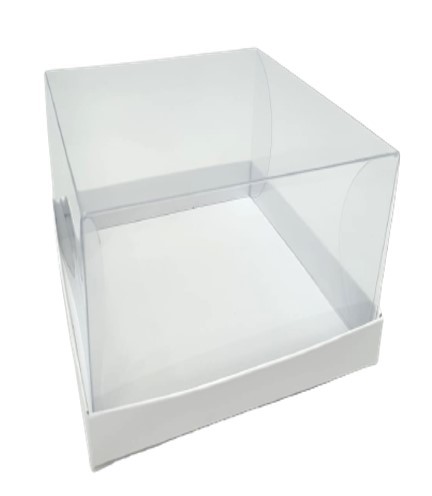 מכסה PVC גבוה לעוגה 205