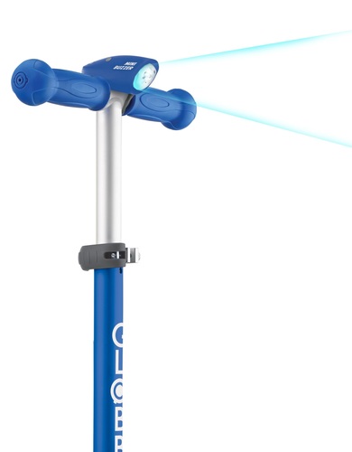 צפצפה 15 אפקטים ותאורת לילה לקורקינטים ואופניים MINI BUZZER - כחול