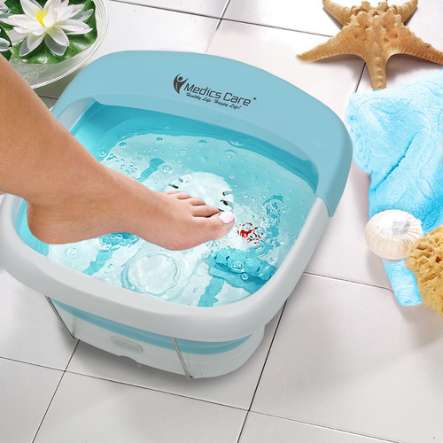 אמבט עיסוי ספא מתקפל חימום ובועות Medics Care MC-609A