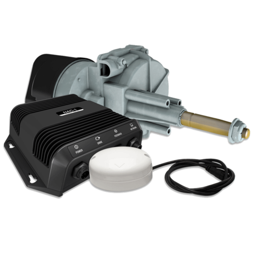 מערכת הגה אוטומטי Lowrance לסירות עם מנוע חיצוני והיגוי בכבלים ללא צג