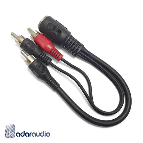 כבל 6 Din זכר ל RCA x3 זכר
