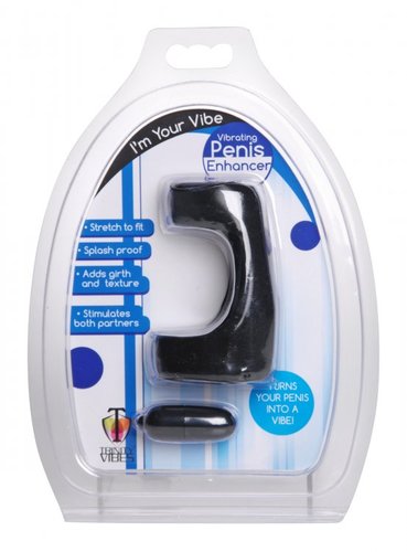 טבעת רטט כפולה רוטטת XR Brands - I Am Your Vibe Double Ring Penis Enhancer