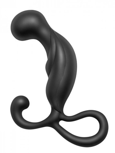 מעסה אנאלי  לפרוסטטה XR Brands - Prostatic Play Pathfinder Silicone Prostate Plug with Angled Head