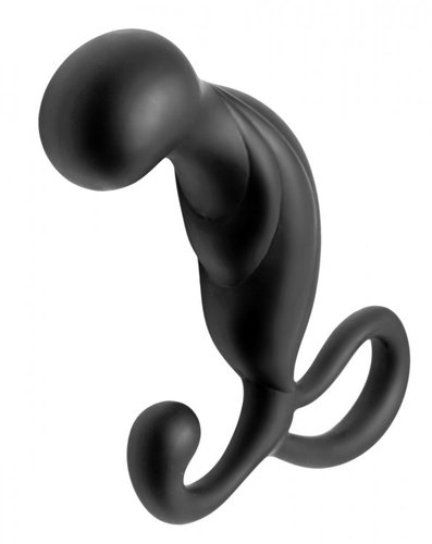 מעסה אנאלי  לפרוסטטה XR Brands - Prostatic Play Pathfinder Silicone Prostate Plug with Angled Head