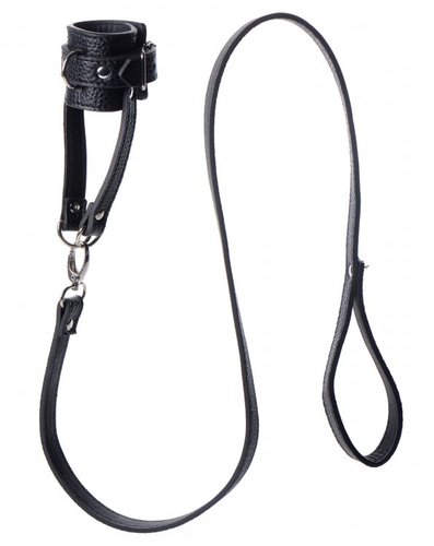 רצועת משיכה לביצים  XR BRANDS - Ball Stretcher With Leash