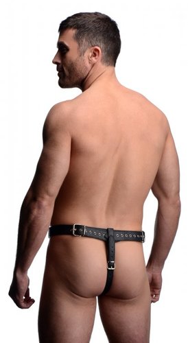 רתמת צניעות לגבר   XR BRANDS - Male Chastity Harness
