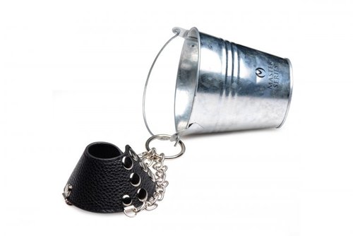 דלי להגדלת המשקל לאשכים XR Brands - Hells Bucket Ball Stretcher