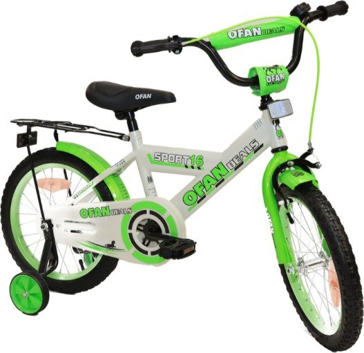 אופני ילדים מידה 16" ירוק