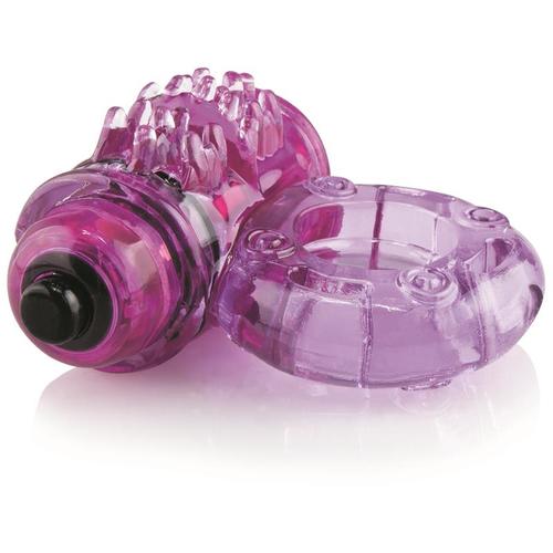 O Wow Purple - טבעת רטט רב פעמית איכותית במיוחד מבית חברת אביזרי המין האמריקאית המובילה Screaming O.