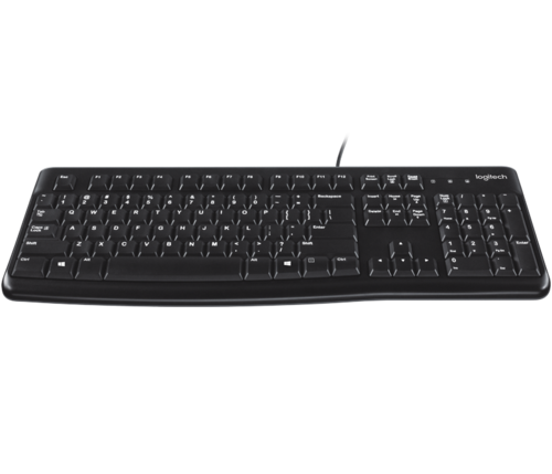 מקלדת Logitech K120 USB