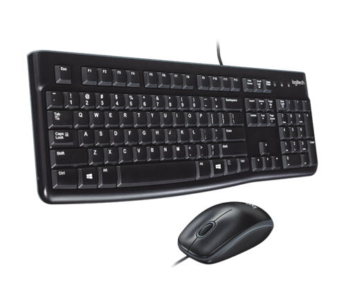 סט מקלדת ועכבר Desktop MK120 Logitech 