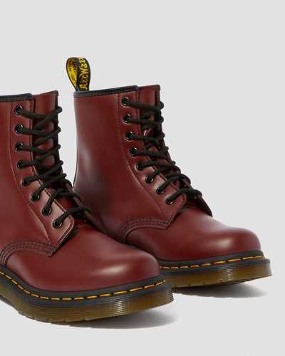 dr martens smooth cherry