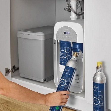 GROHE 31455000 ברז פרח למטבח הכולל ערכת סינון מים