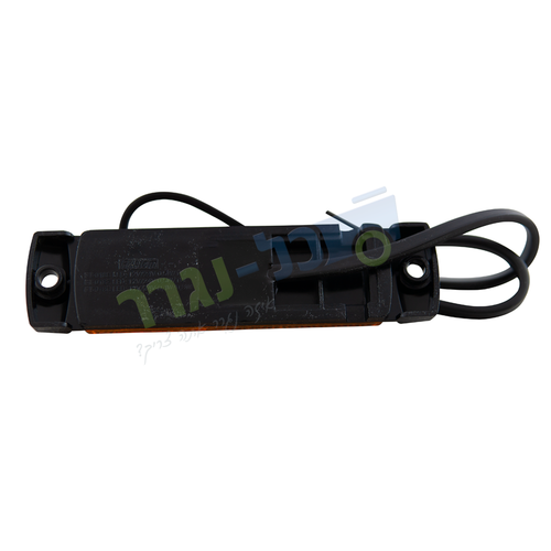 פנס צד רוחב כתום FT-018 Z עם מחזיר אור LED V + תושבת פלסטיק 