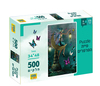 פאזל 500 חלקים (גיל 7+) - פיית הפרפרים עם מנורה