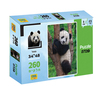 פאזל 260 חלקים (גיל 5+) - דב פנדה