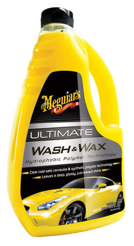 שמפו + ווקס לרכב 1.42 ליטר MEGUIAR'S Ultimate Wash & Wax – ניקוי והברקה בפעולה אחת